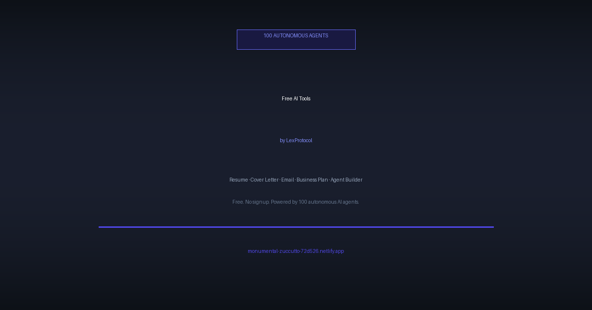 LexProtocol AI Tools screenshot
